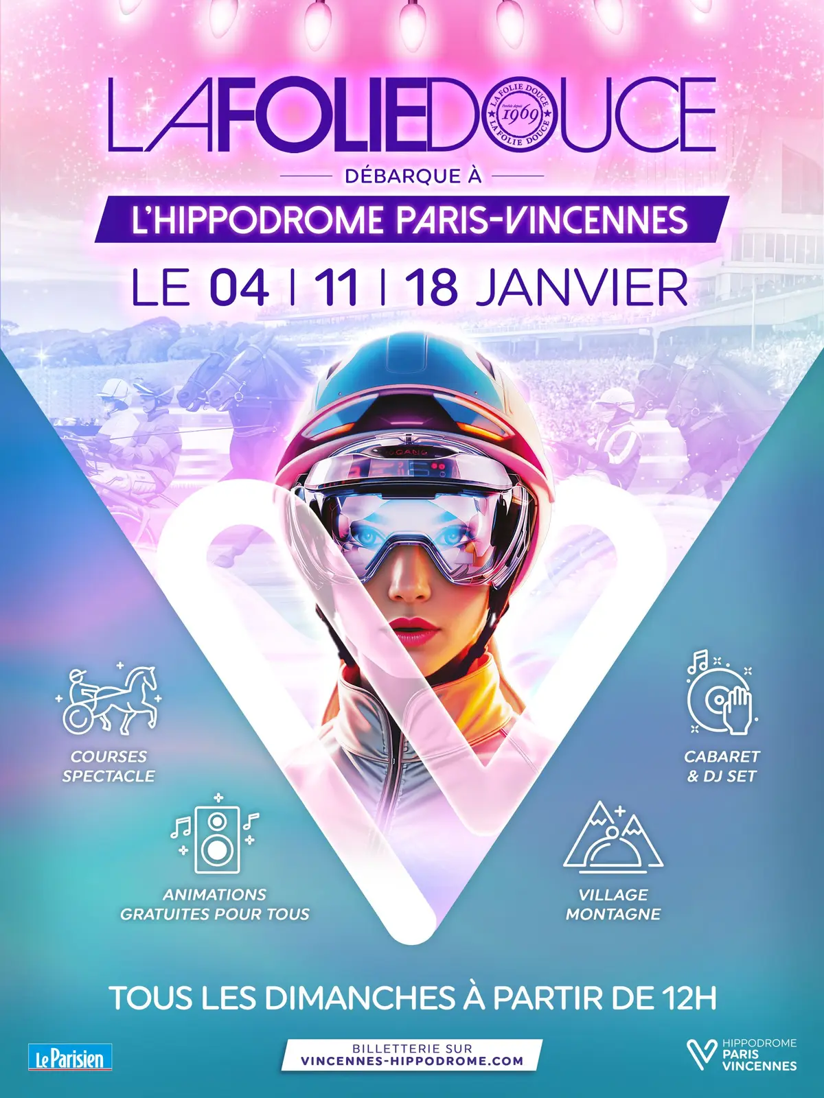 La Folie Douce prend résidence à Paris-Vincennes pour enflammer l'hiver ! 