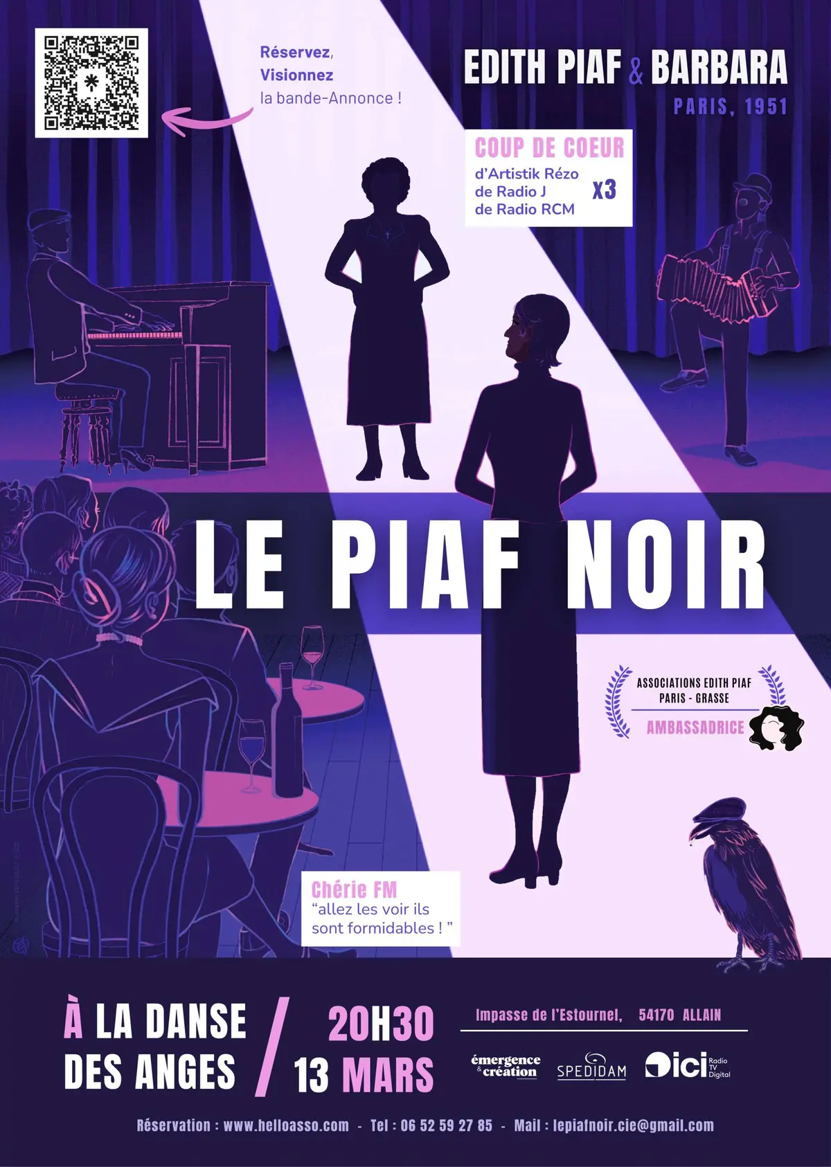 Le Piaf Noir