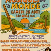 1er Festival des Musique du Monde des Noës