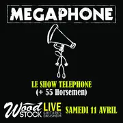 Megaphone, le show Telephone + 55 Horsemen chez Wood Stock Guitares