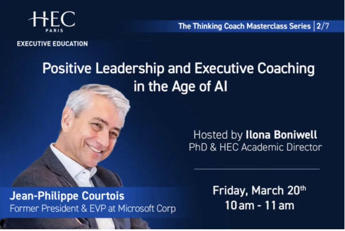 Leadership positif et coaching de dirigeants à l'ère de l'IA