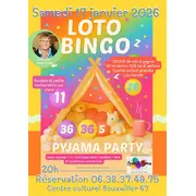 Loto bingo pyjama party