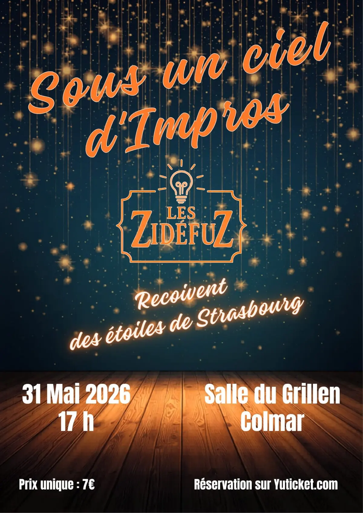 Théâtre d’Improvisation – Les ZidéfuZ sous un Ciel d'Impros