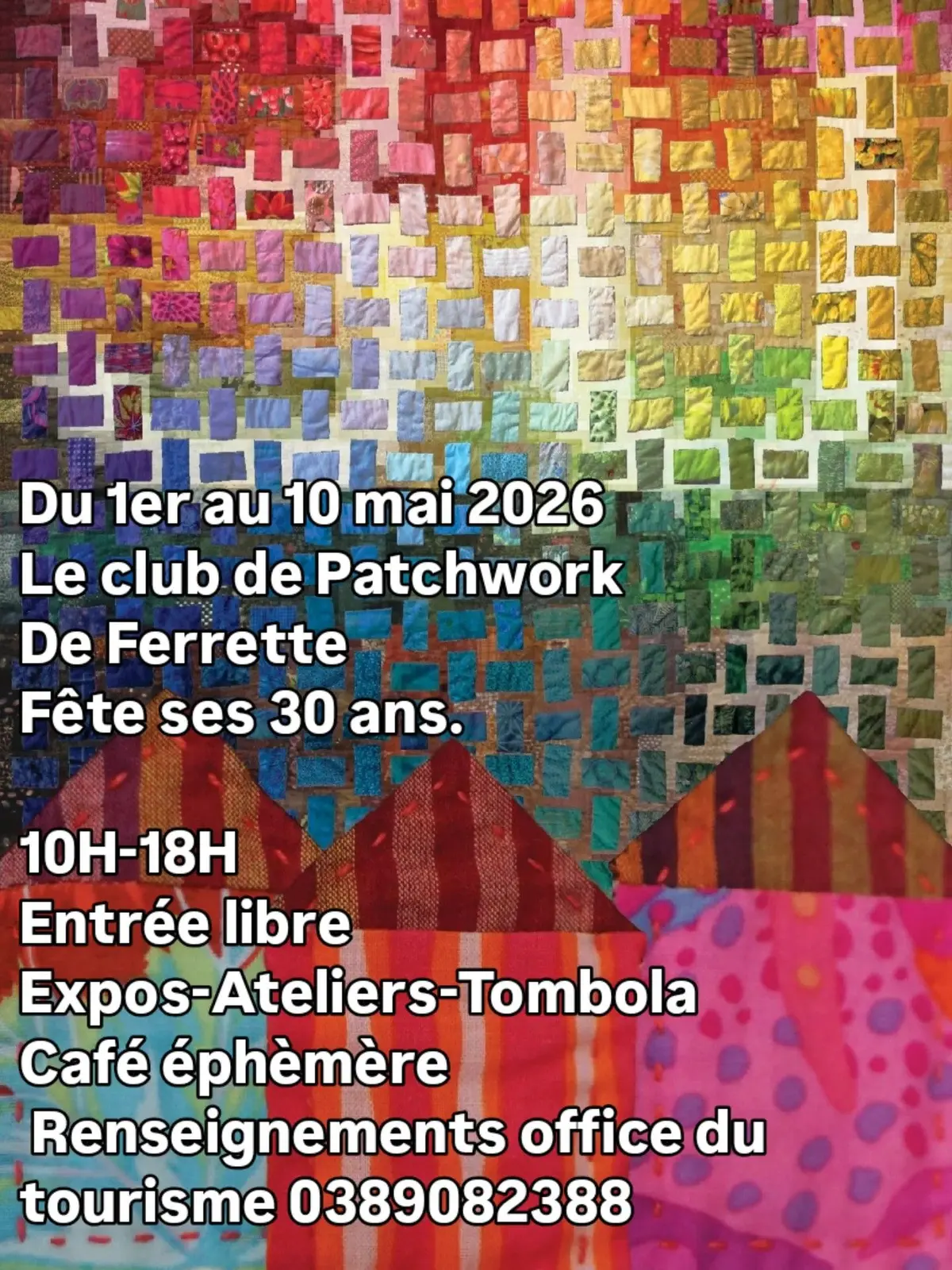 30 ans de Patchwork à Ferrette