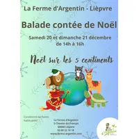 Chemin de Noël &copy; La Ferme d'Argentin