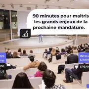 Conférence pour les élus : comment l’IA va changer les prochaines mandatures ?