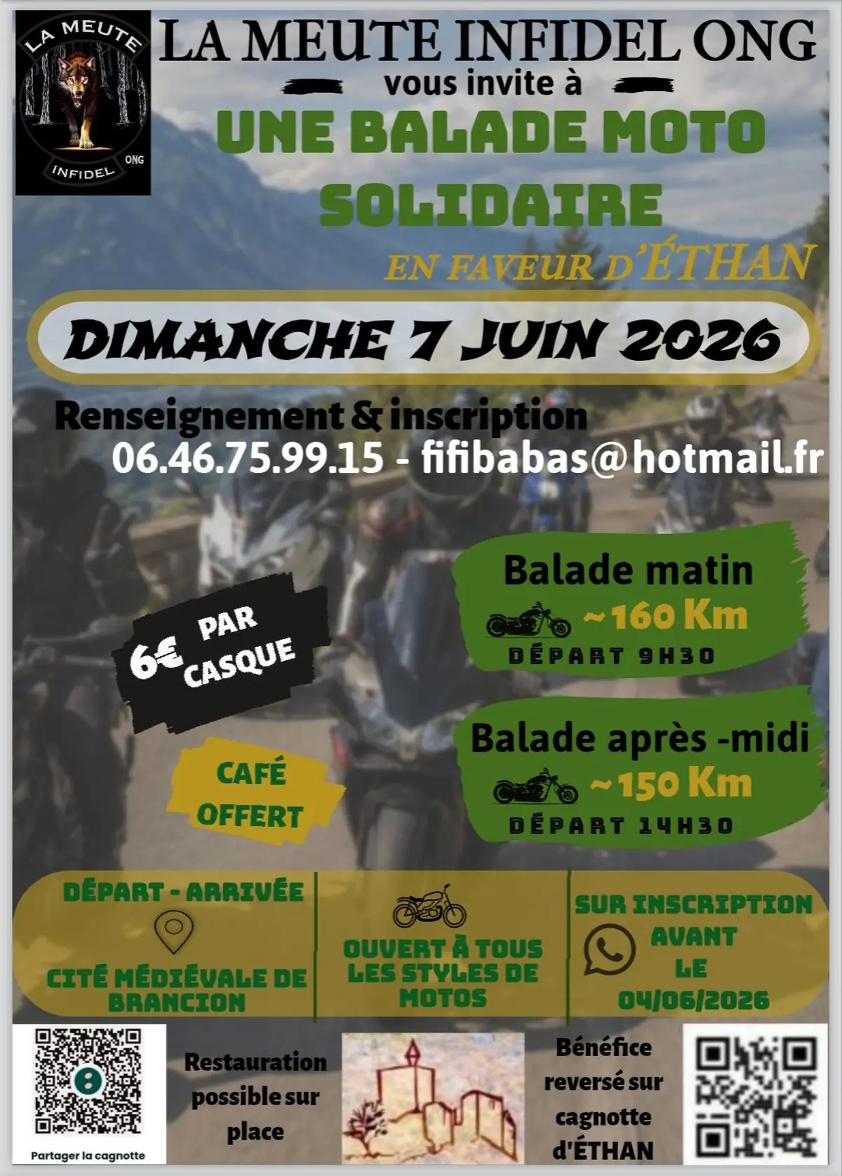 Balade moto solidaire 