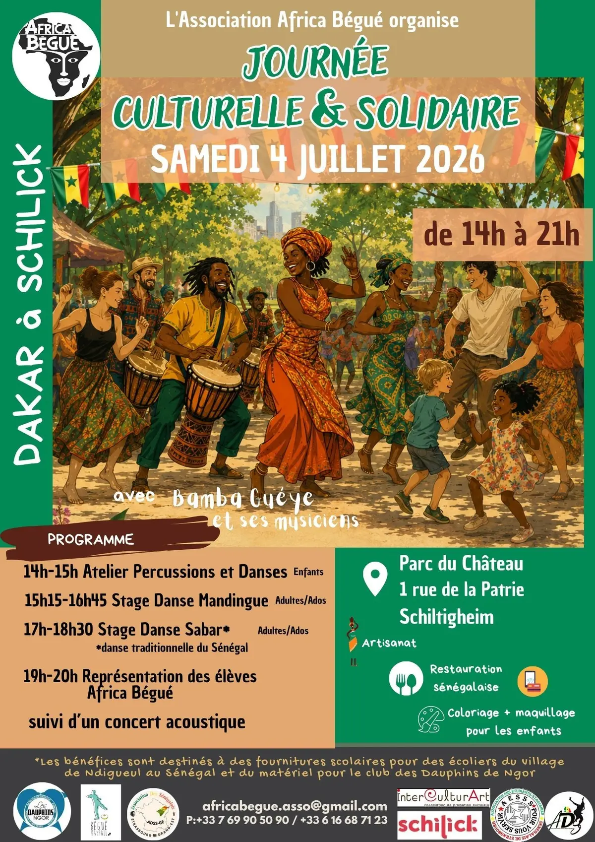 Journée Culturelle et Solidaire Dakar à Schilick