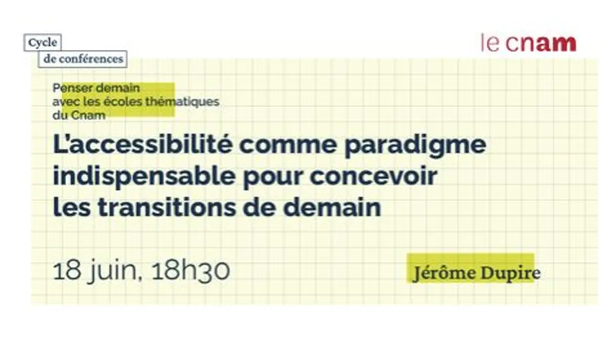L'accessibilité comme paradigme indispensable pour concevoir les transitions