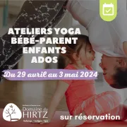 Ateliers yoga bébé-parent et enfants au Domaine du Hirtz