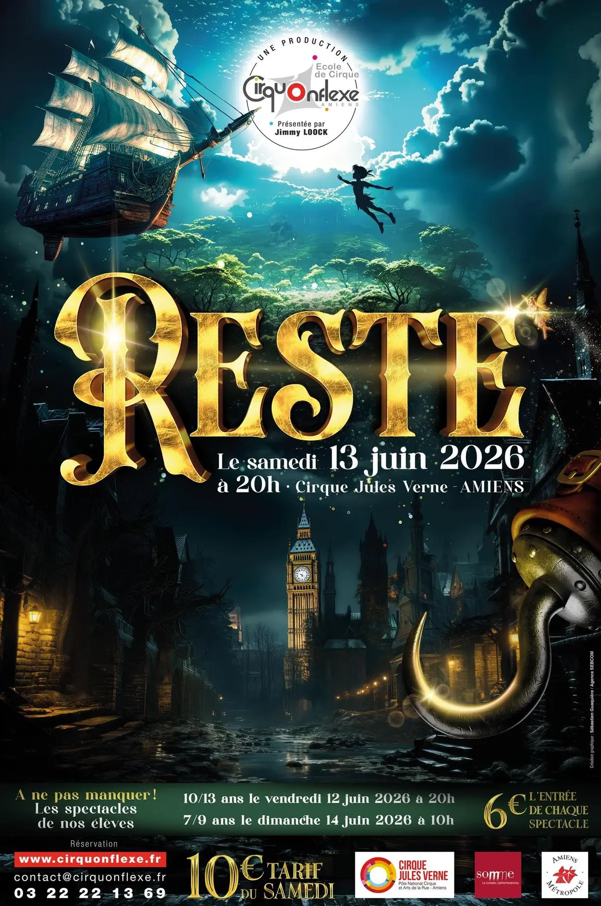 Spectacle Cirqu'Onflexe