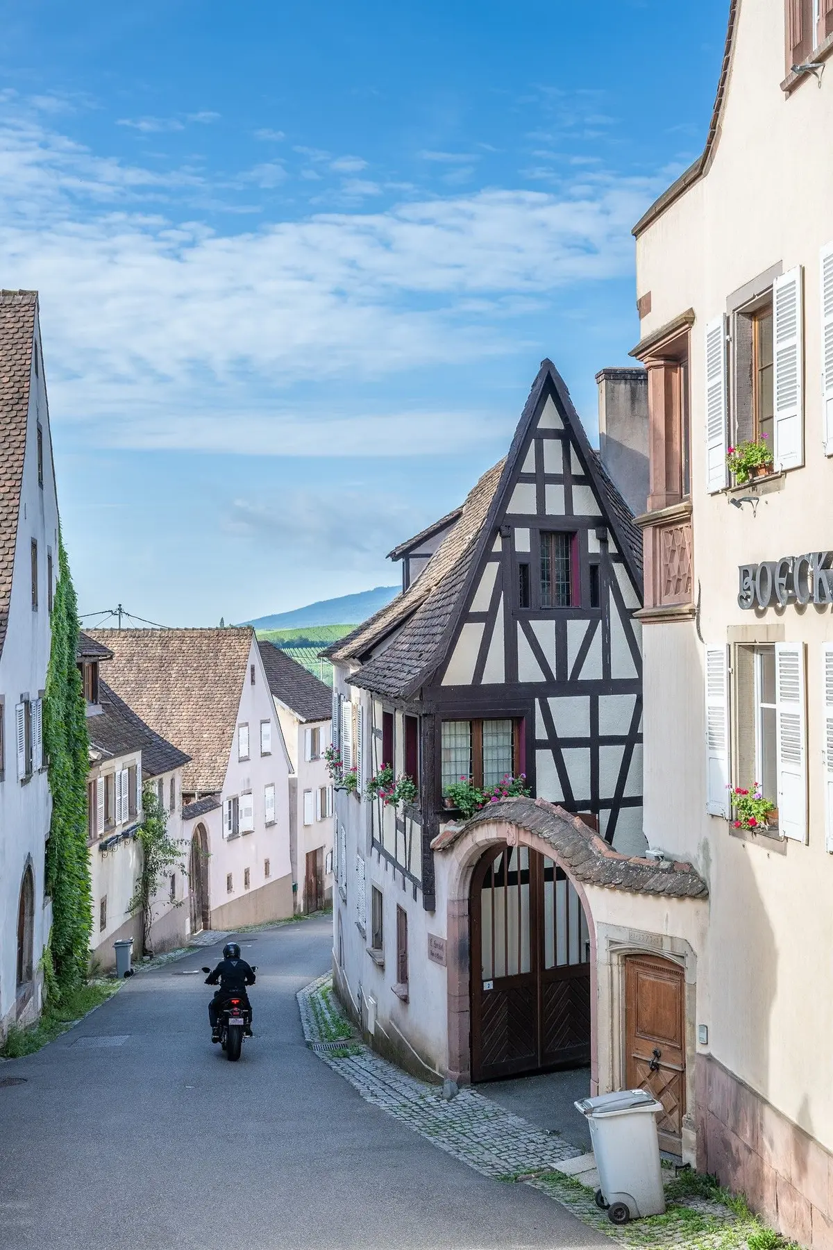 Visite de Mittelbergheim à la lanterne