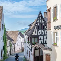 Visite de Mittelbergheim à la lanterne