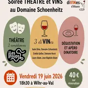 Soirée théâtre et vins au Domaine Schoenheitz