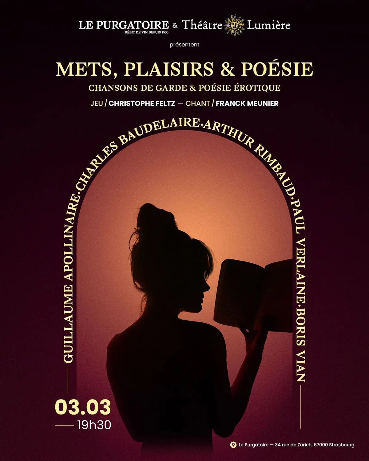 Mets, Plaisirs & Poésie