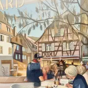 Quand le sucre dessine l'automne, décor sur pain d'épice