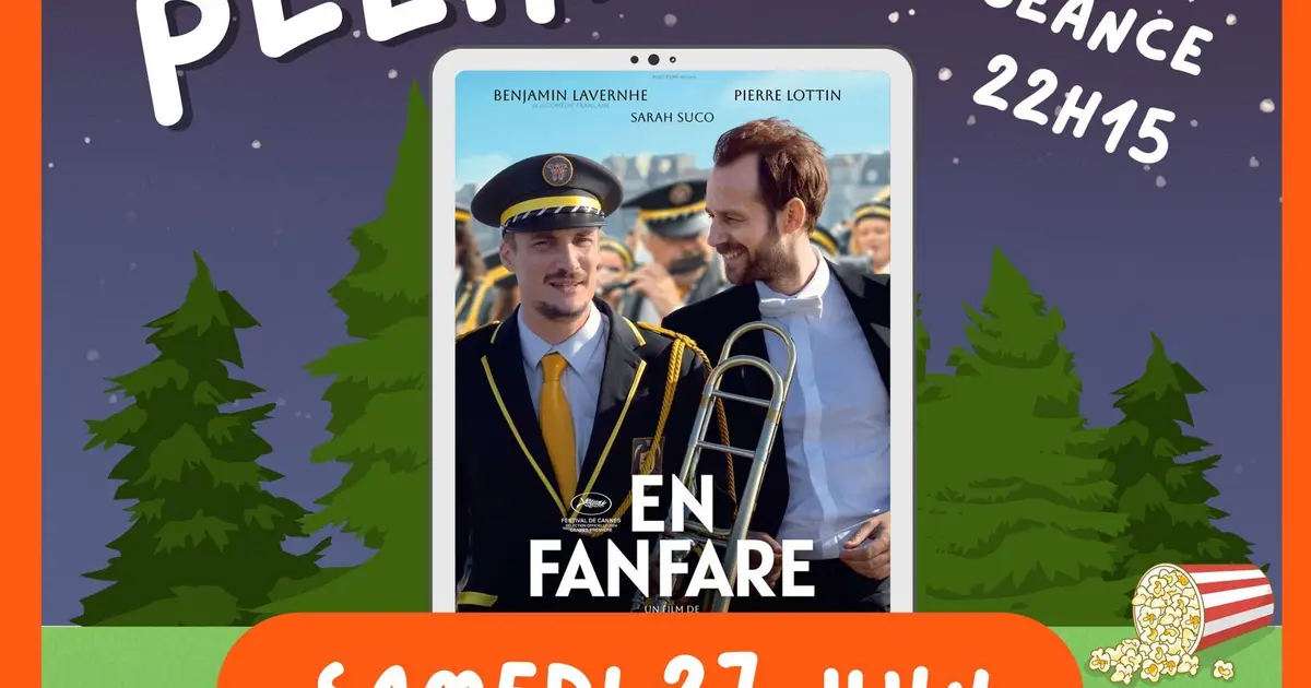 Ciné plein air : en fanfare
