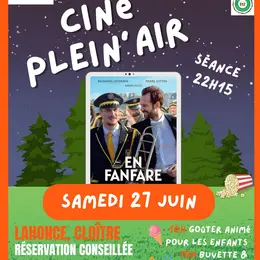 Ciné plein air : en fanfare
