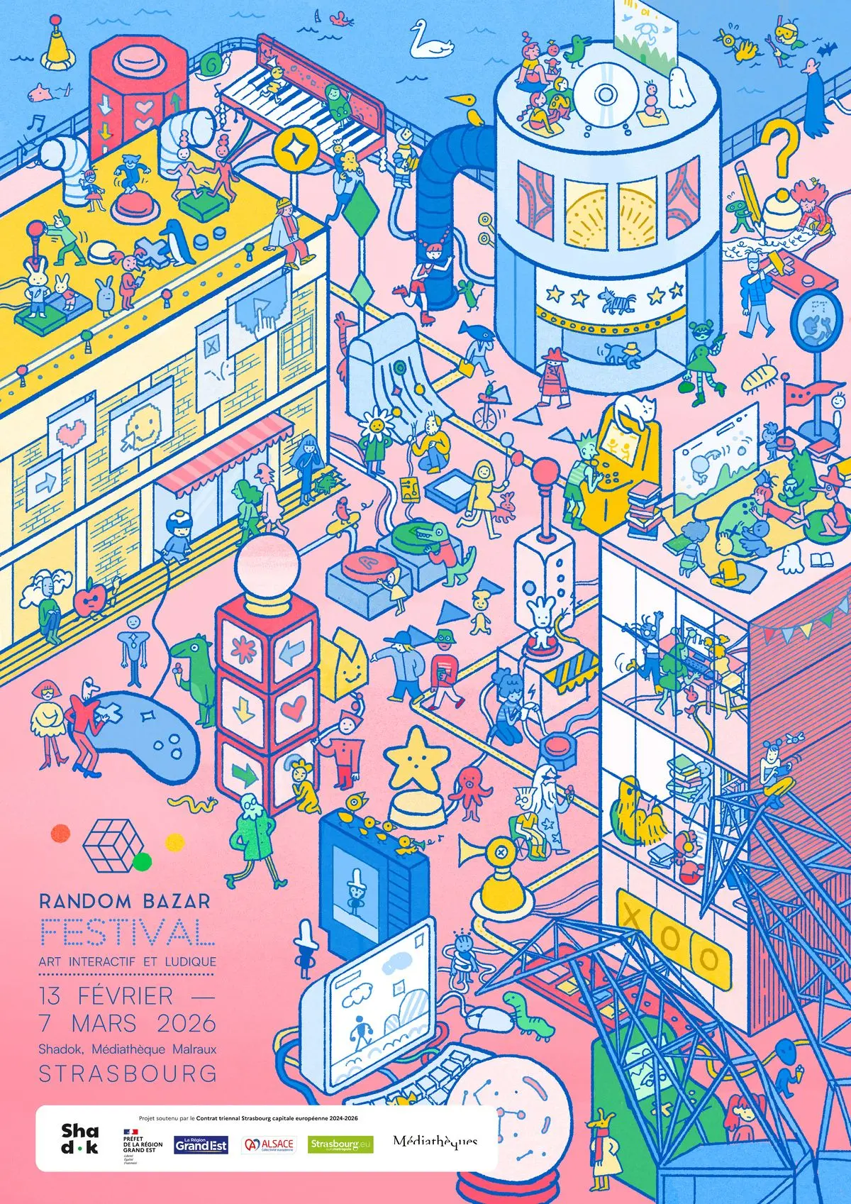 Random bazar festival : art interactif et ludique