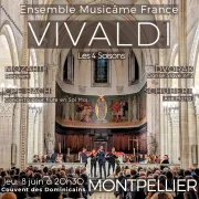 Concert à Montpellier : Les 4 Saisons de Vivaldi, Requiem de Mozart, Ave Maria de Schubert, Dvo?ák, Bach