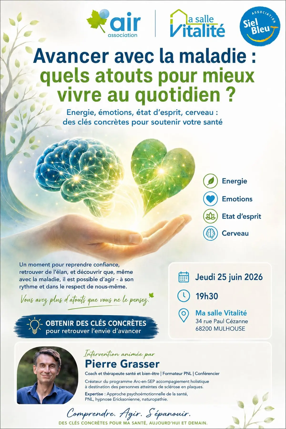 Avancer avec la maladie: quels atouts pour mieux vivre au quotidien? 