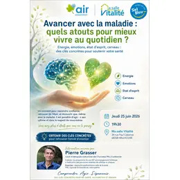Avancer avec la maladie: quels atouts pour mieux vivre au quotidien? 