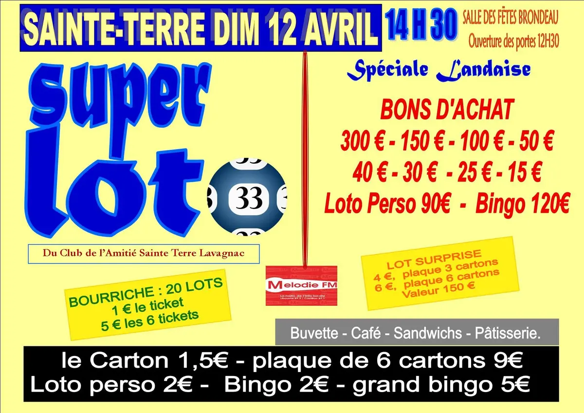 Super Loto de Sainte Terre