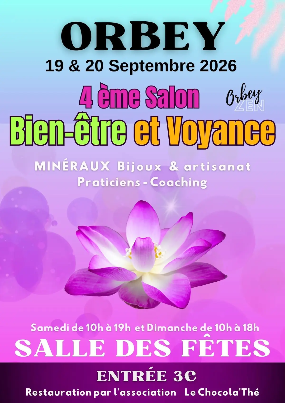Orbey Zen, le salon de la Voyance et du Ben-Être
