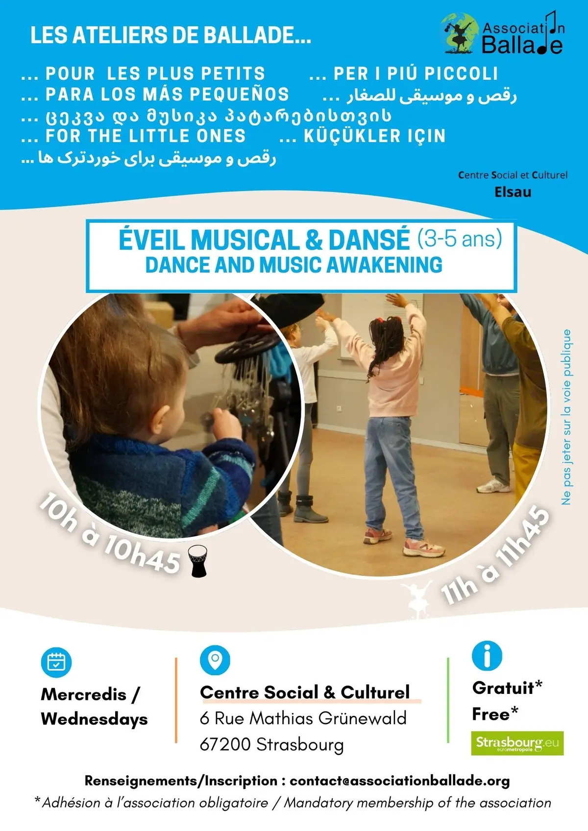 Eveil musical et dansé