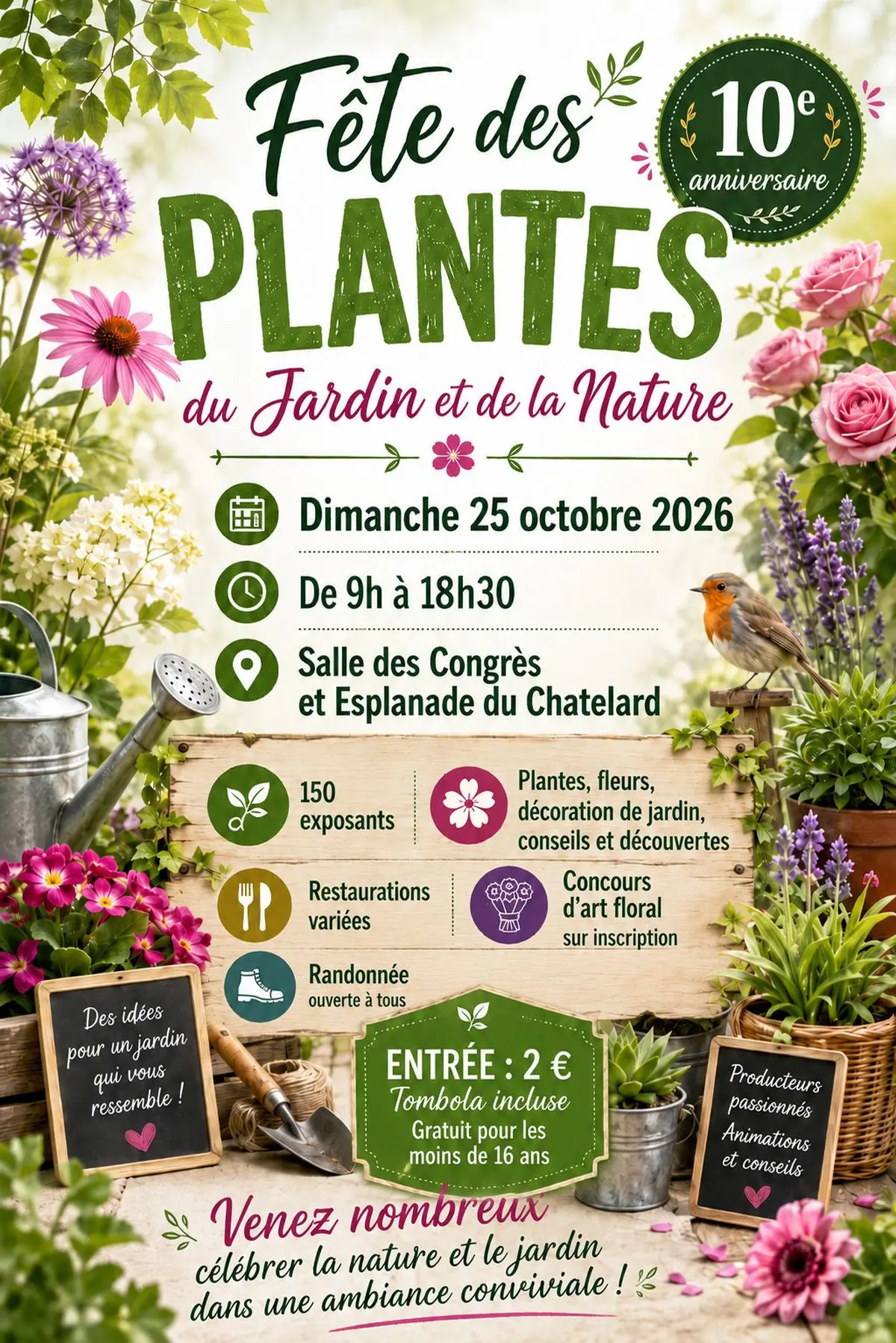 Fête des Plontes, du Jardin et de la Nature