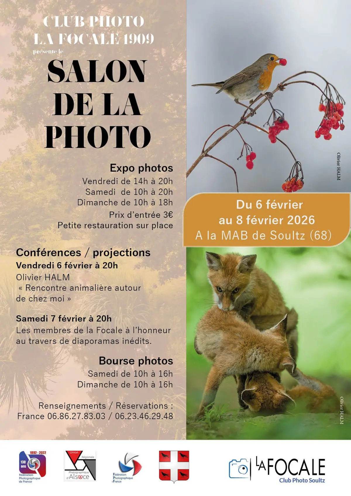 Salon de la photo du club La Focale de Soultz-Haut-Rhin