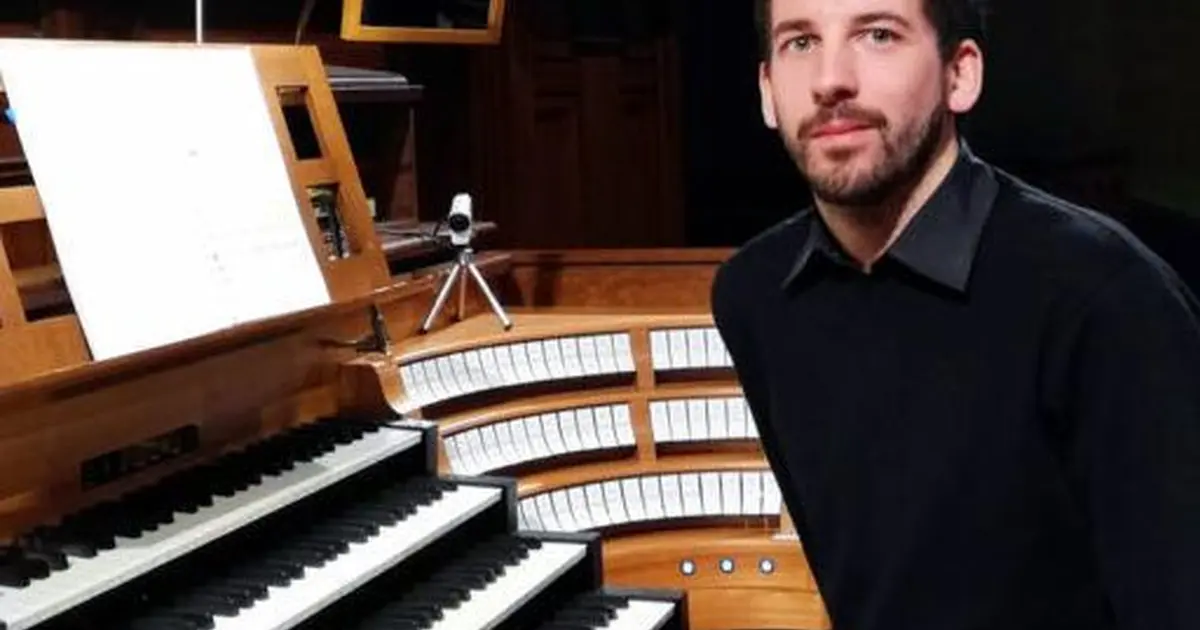 Récital d'orgue par Andrea Pedrazzini à l'abbatiale Saint-Ouen de Rouen