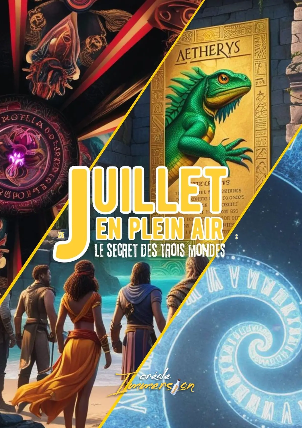 Juillet en plein air 2e : le secret des 3 mondes