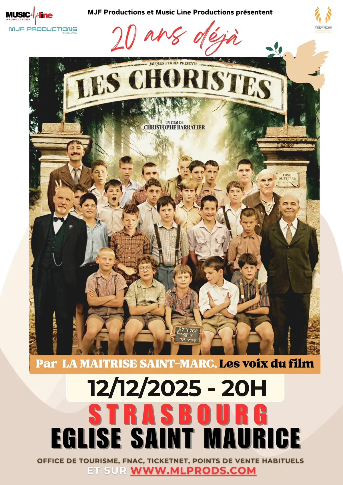 LES CHORISTES, 20 ans déjà ...Strasbourg