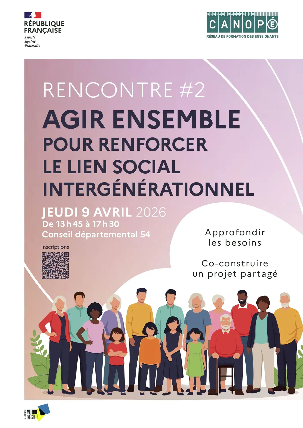 Rencontre agir ensemble pour renforcer le lien social intergénérationnel