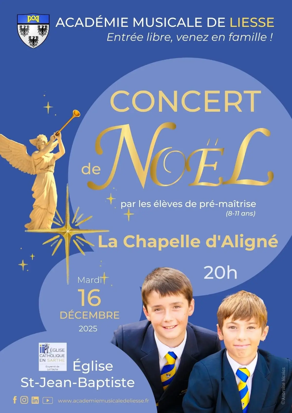 Concert de Noël - La Chapelle d'Aligné
