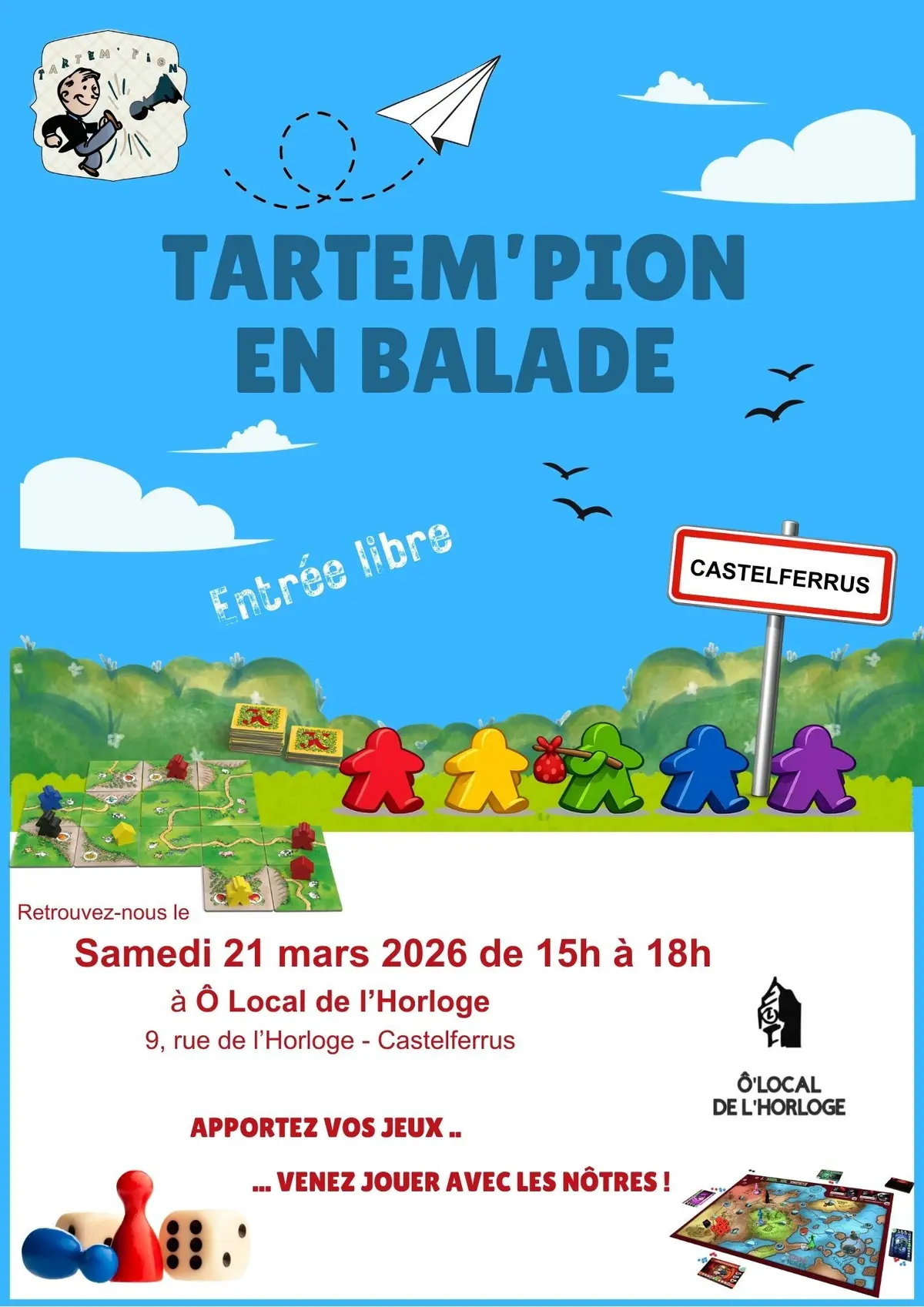 Tartem'Pion en balade