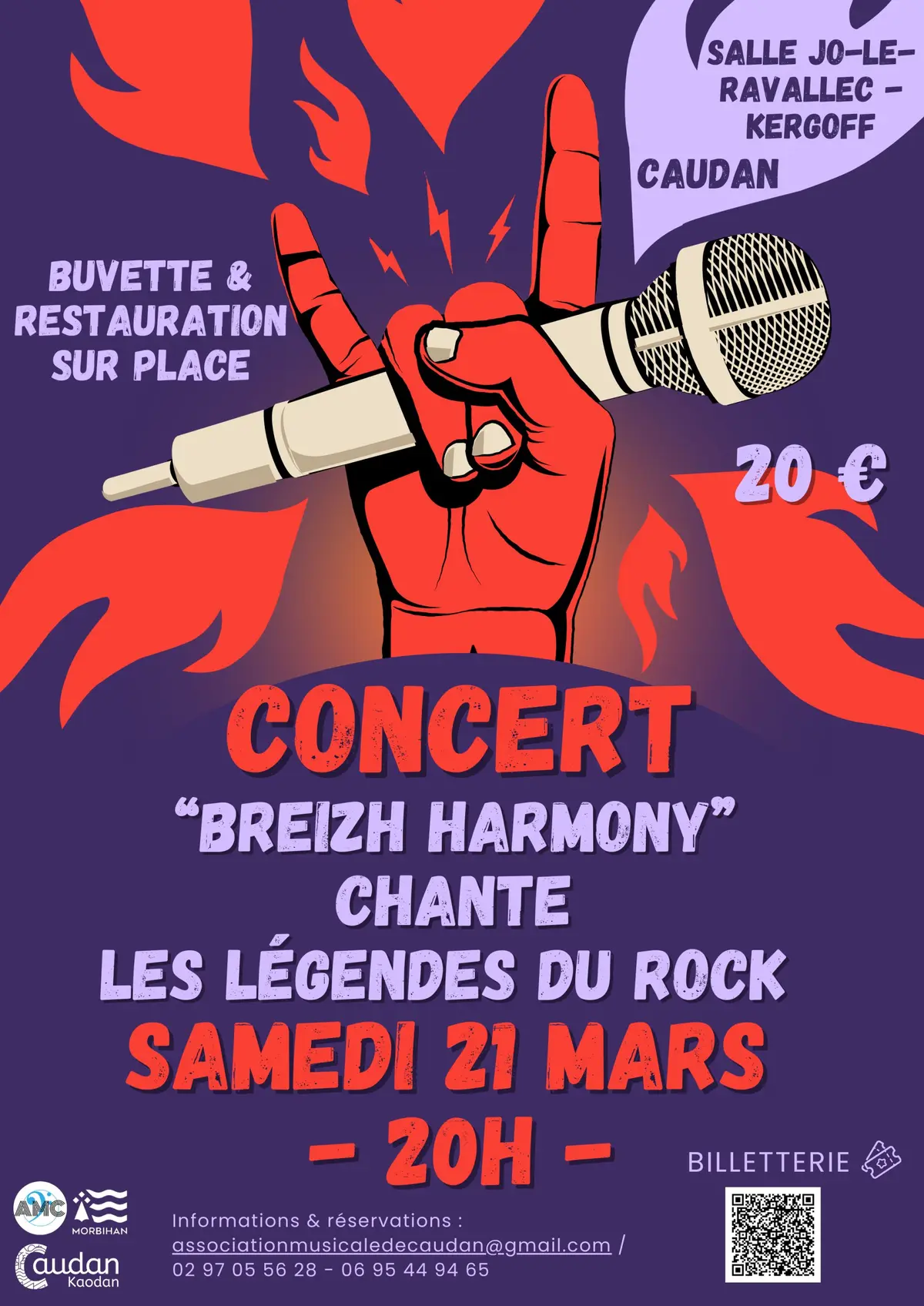 CONCERT Breizh Harmony chante les Légendes du Rock 