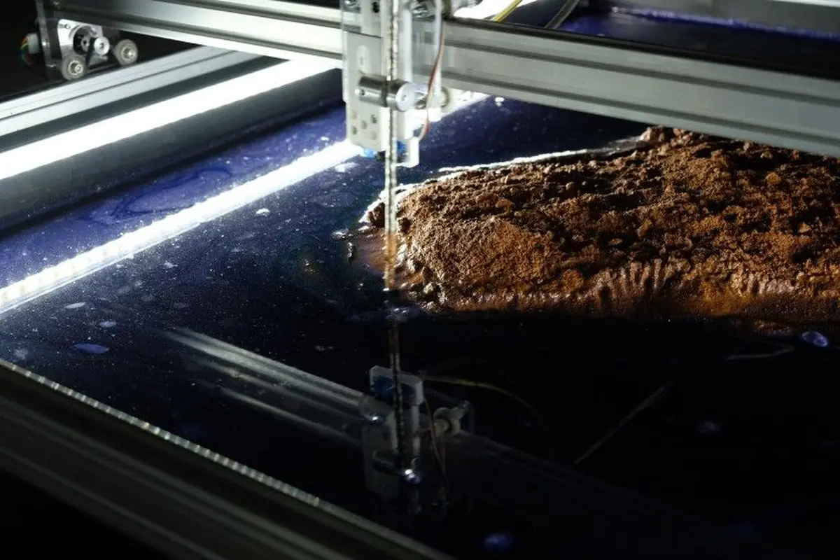 Installation « Beach Machine - Mana Island » de Miguel Miceli