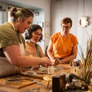 Stage découverte marqueterie de paille 