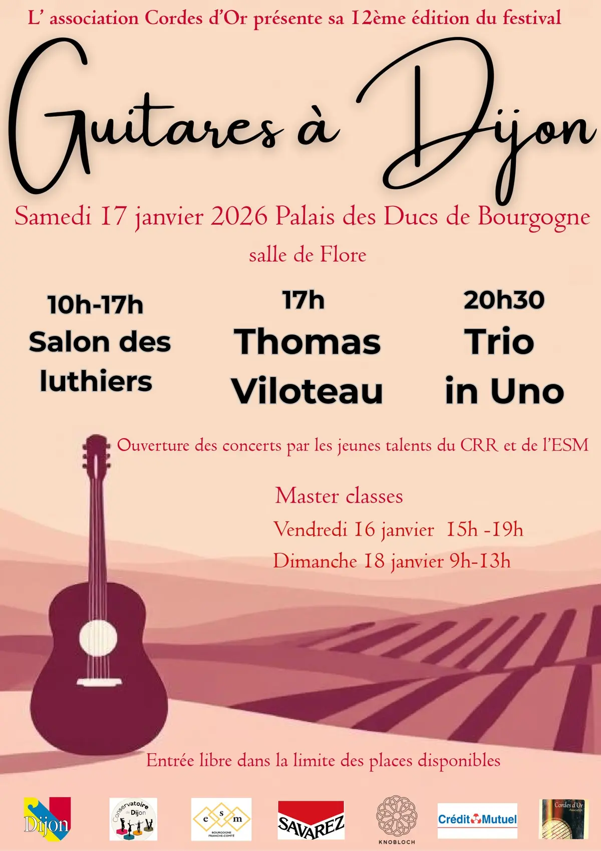 Festival Guitares à Dijon