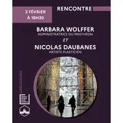 Rencontre avec Barbara Wolffer et Nicolas Daubanes