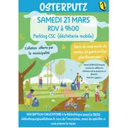 Osterputz 2026 - Nettoyage de printemps 