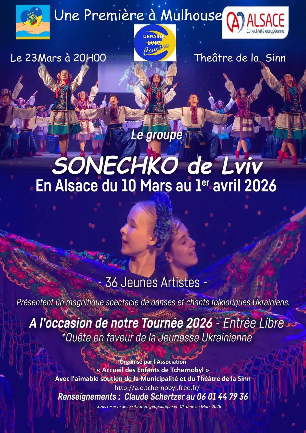 Spectacle de Danses et Chants Ukrainiens Actif