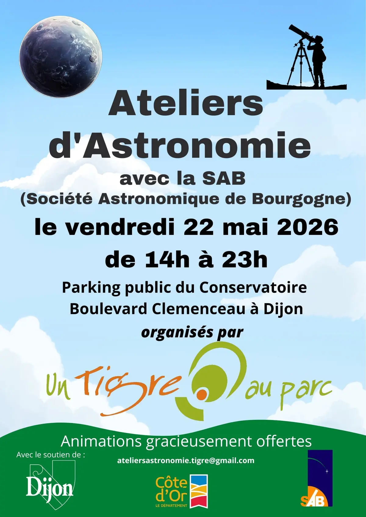 Ateliers d'astronomie