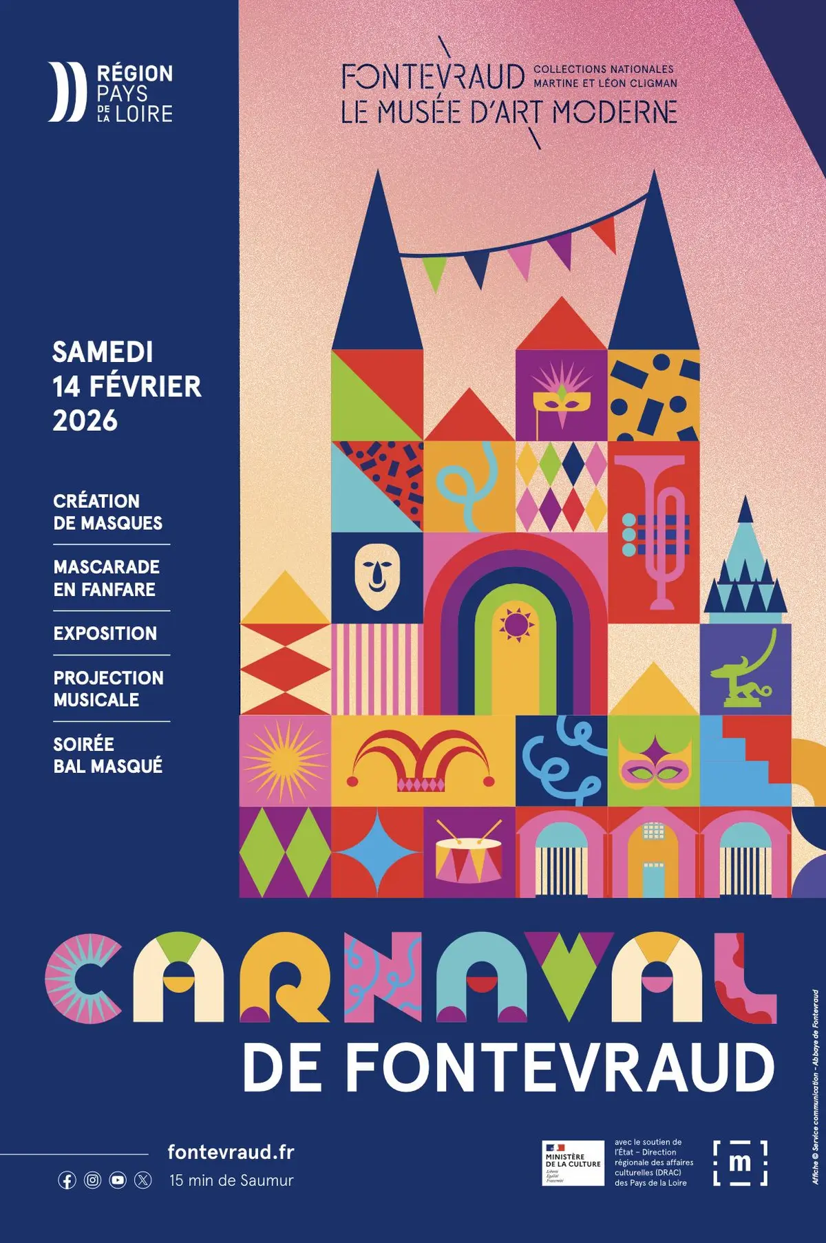 Fontevraud fait son carnaval ! 