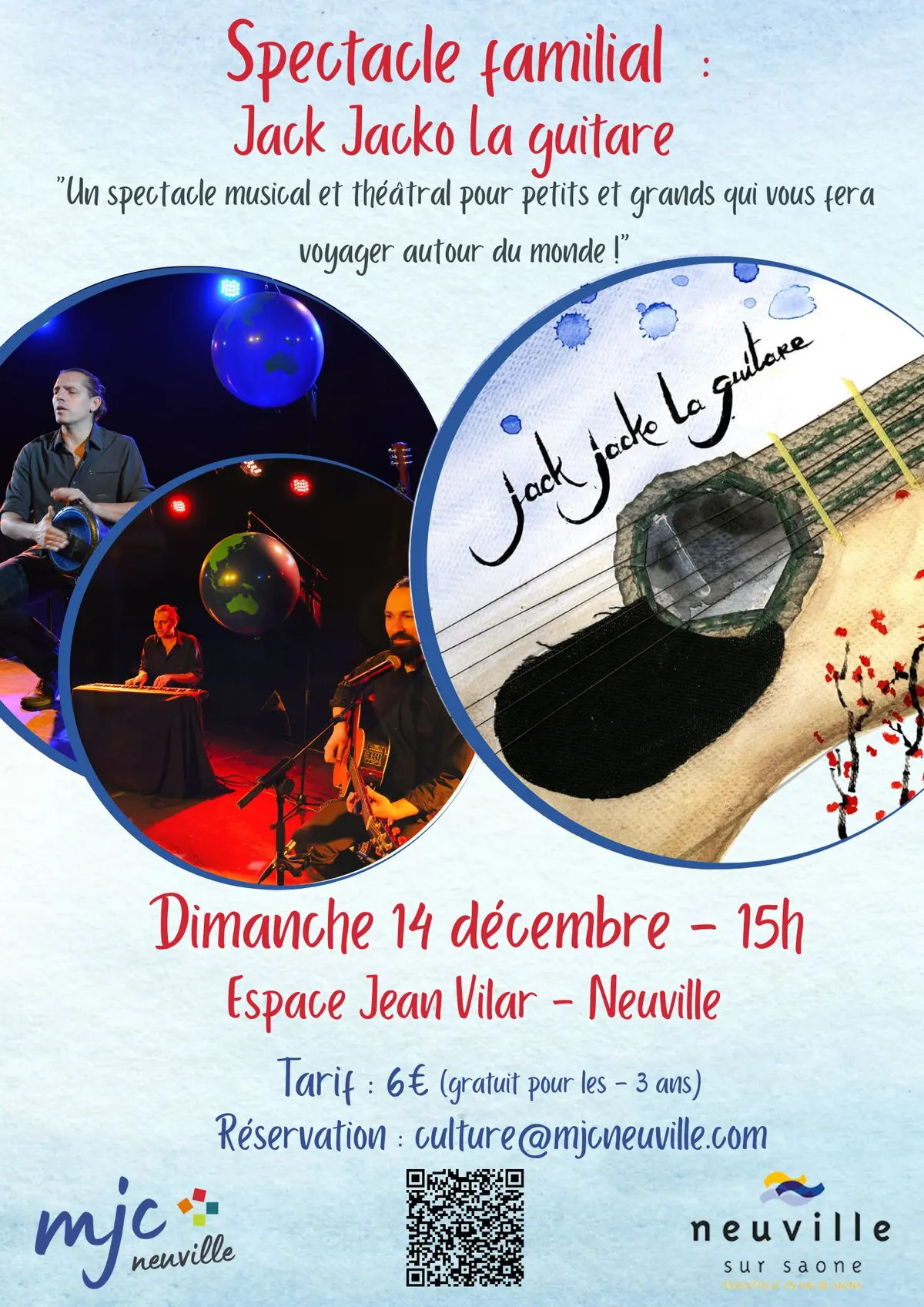 Spectacle familial : Jack Jacko la Guitare
