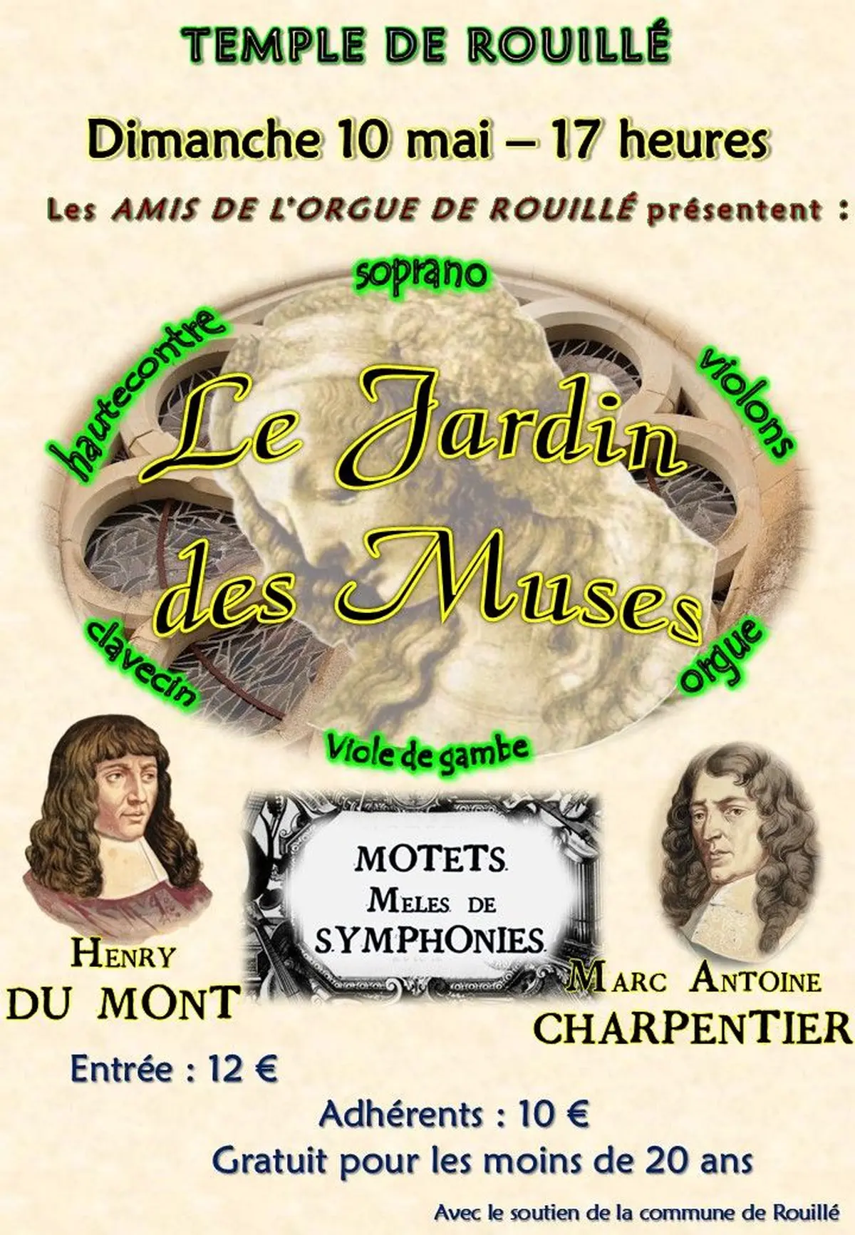 Charpentier et Du Mont par Le Jardin des Muses 
