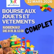 Bourse jouets vêtements affaires de puériculture