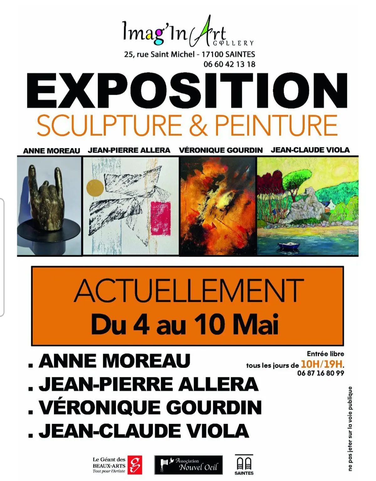 Exposition collective de 4 artistes